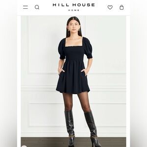 NWT HILL HOUSE ATHENA NAP DRESS Sz XXL black